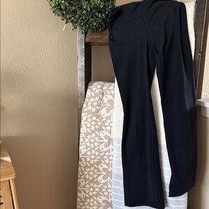 Athleta Girl Black high rise Chit Chat Flare Pants